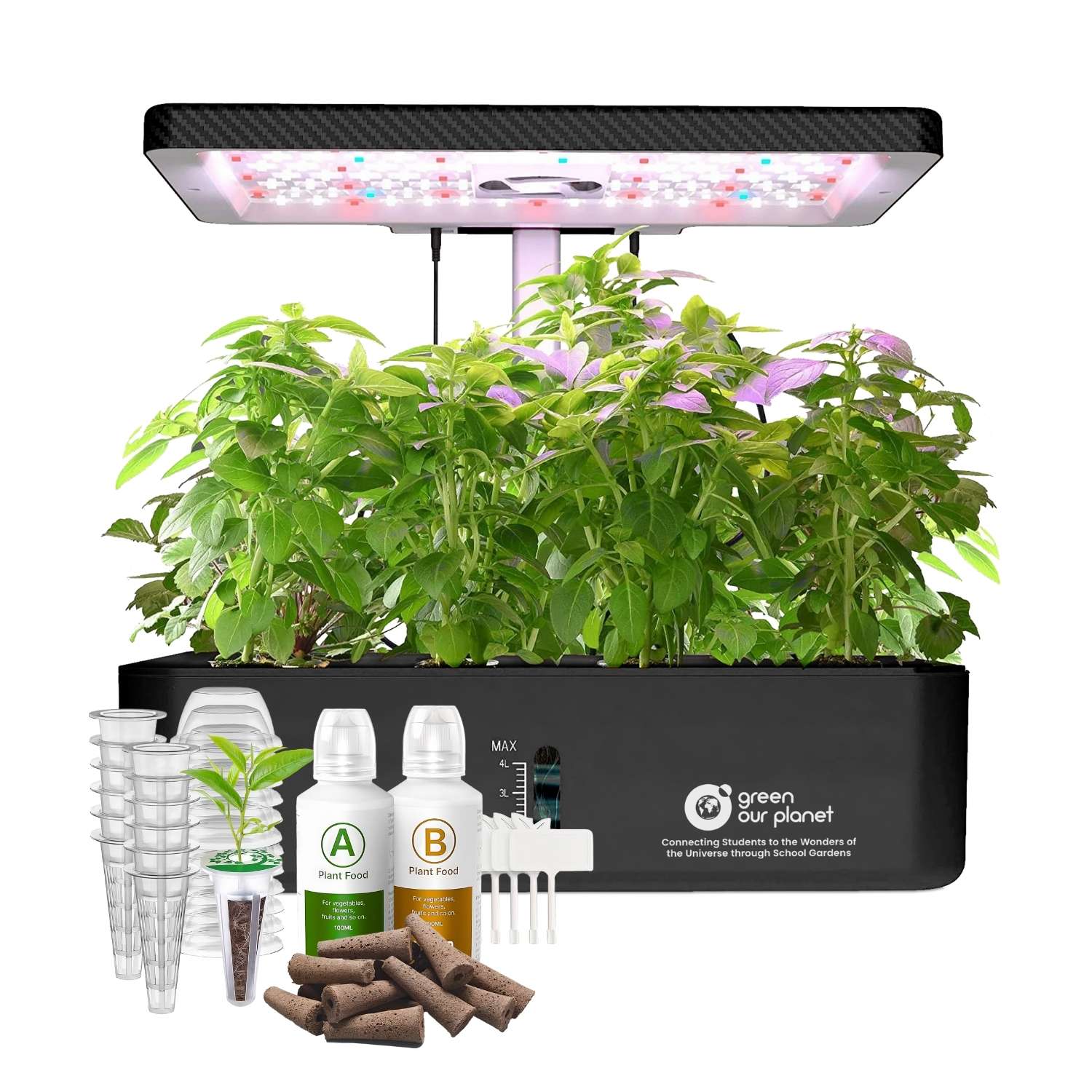 hydroponic starter plants Green Our Planet Home Garden Starter Kit